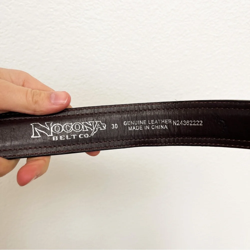 Nocona Belt Company Camo Leather Belt